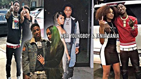 Nba Youngboy And Jania Bania 💚💚 Must Watch Couple Goals Youtube