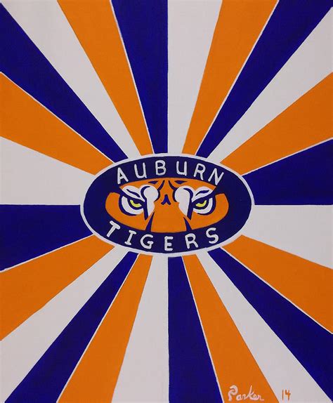 Auburn Tigers Painting By Don Parker