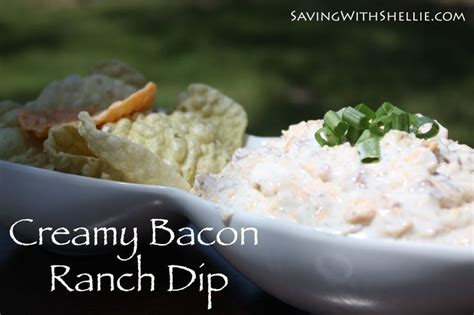 Recipe Creamy Bacon Ranch Dip Recipe Recipes Appetizers And Snacks