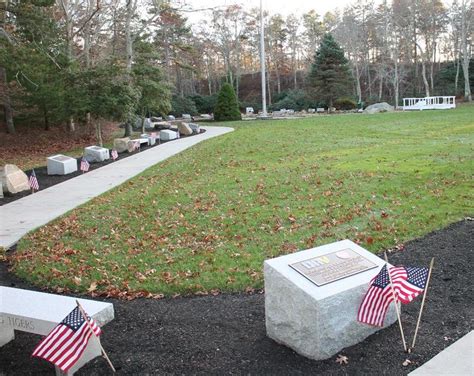 Bourne Massachusetts National Cemetery Walkway Veterans Cemetery National Cemetery Cemetery