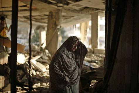 In Pictures Civilian Toll In Gaza Climbs The Globe And Mail