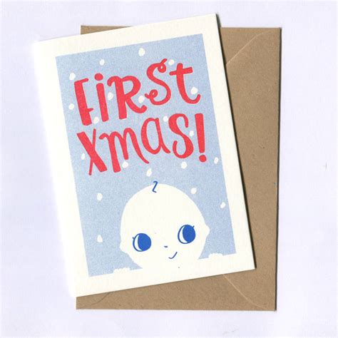 But in spite of its ingenuity, the first christmas card was not an instant success, even bringing about. First Christmas Card By Small Dots | notonthehighstreet.com