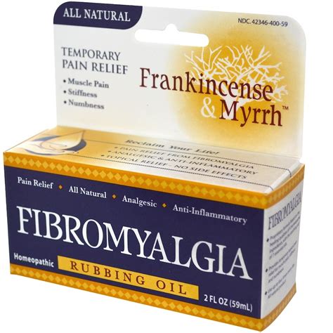 Frankincense And Myrrh Fibromyalgia Rubbing Oil 2 Fl Oz 59 Ml Iherb