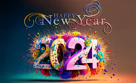 New Year Card 2024 Free Stock Photo Public Domain Pictures
