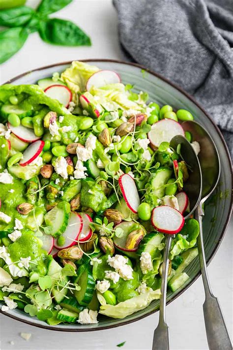 Healthy Green Goddess Salad Simply Quinoa