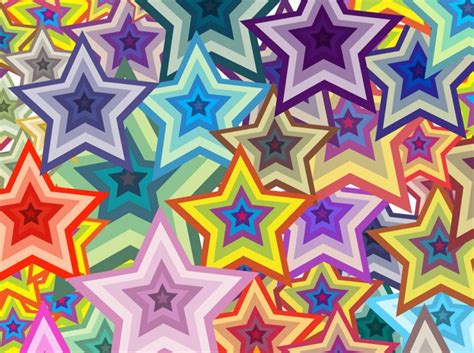 61 Colorful Stars Wallpaper On Wallpapersafari