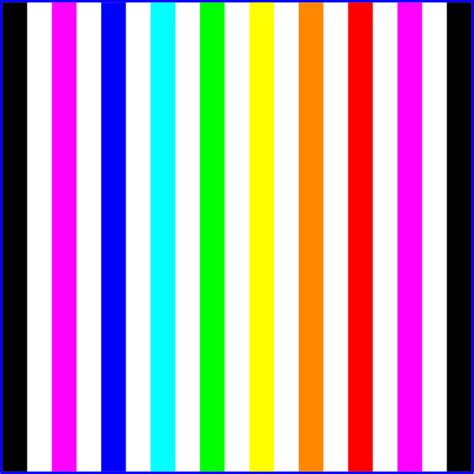 Pattern Rainbow Stripes Free Svg