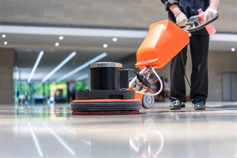 Custodian Cleaning Floor Stock Photos Pictures And Royalty Free Images