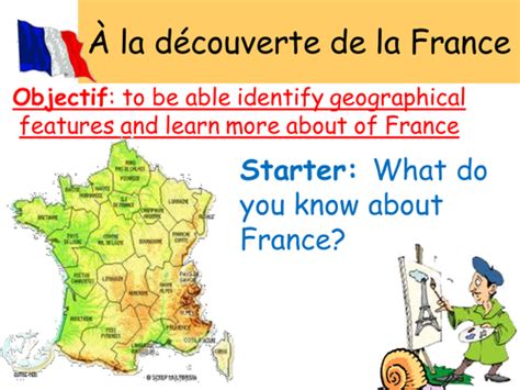 A La Découverte De La France Teaching Resources