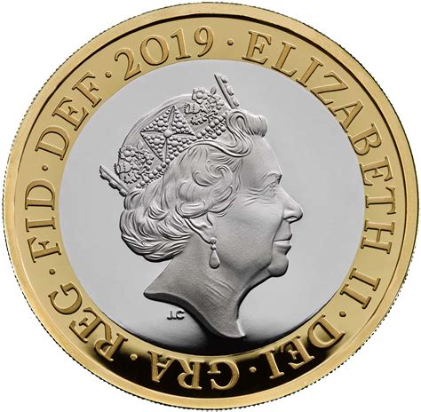 Two Pounds 2019 Britannia Mint Sets Only Coin From United Kingdom