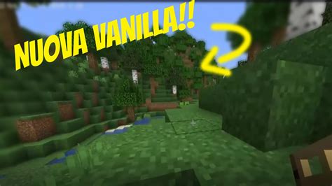 Nuova Vanilla Su Minecraft Vanilla 1 Youtube