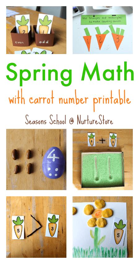 Spring Math Activities That Are Fun Nurturestore
