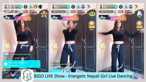 Bigo Live Show Energetic Nepali Girl Live Dancing Youtube