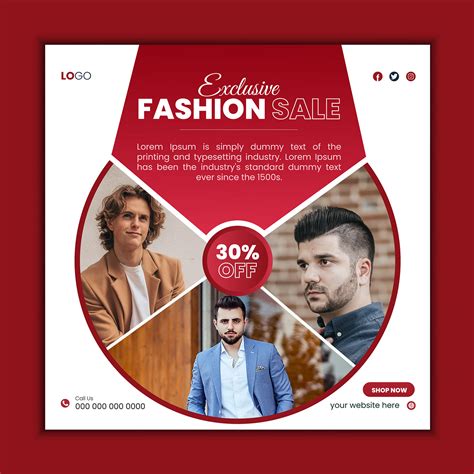 Fashion Social Media Post Design On Behance