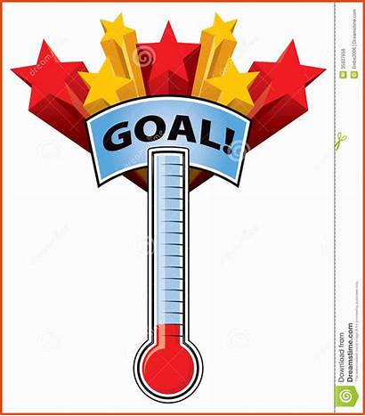 Goal Thermometer Template Clipartmag