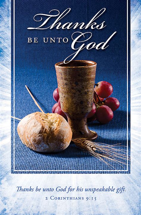 Free Printable Communion Bulletin Covers One In Christ Jesus