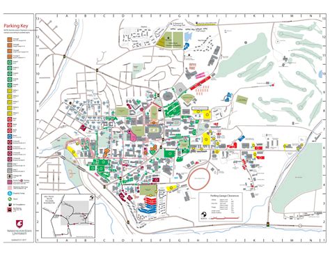 Map Of Washington State University World Map
