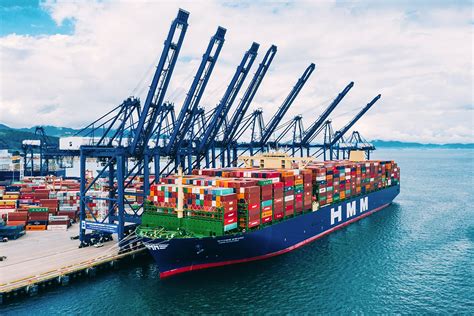 Peter livey, managing director for britain at shipping company hmm, which owns the vessel. HMM Algeciras, the largest container ship worldwide, on ...