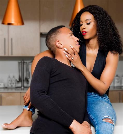 Adorable Pictures Of Footballer 28 Year Old Andile Jali And His Wife Nonhle 35 Year Old