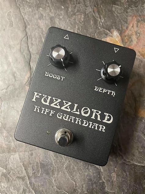 New Fuzzlord Effects Riff Guardian Overdrive Reverb