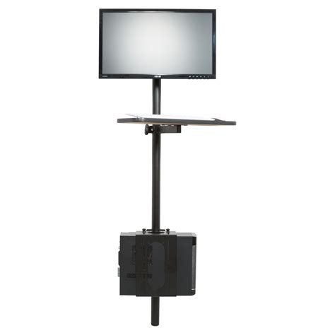 Versa Tables Height Adjustable Wall Mount Computer Station Computer