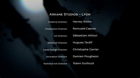 Game credits - Dishonored 2 | Interface In Game