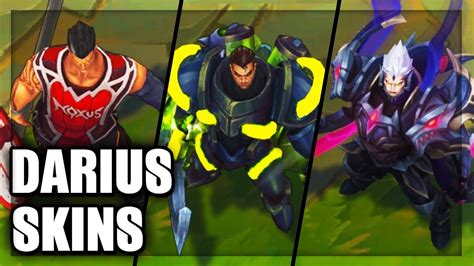 All Darius Skins Spotlight League Of Legends Liên Minh 360