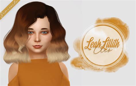 Welcome to the sims resource! Simiracle: LeahLillith`s Clio hair retextured - Kids ...