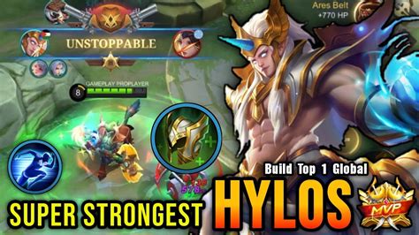 Super Strongest Hylos Best Build And Emblem Build Top 1 Global