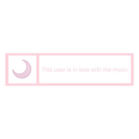 Pastel Pink Moon Aesthetic Thisuser Sticker By Taomiya