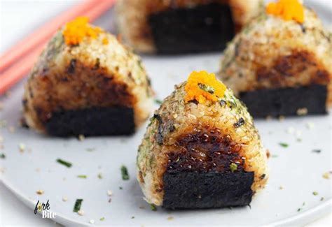 Cute Onigiri Rice Ball With Spicy Tuna Salmon Recipe The Fork Bite