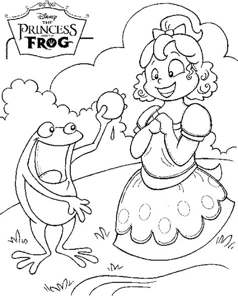 Indeed, disney has since decided to only work on animated movies. "The Princess and The Frog" Coloring Pages To Printable
