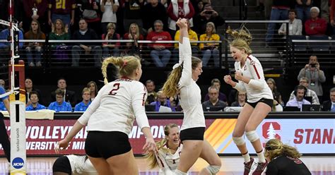 Stanford Volleyball Goes The Distance To Beat Nebraska