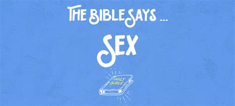 The Bible Says Sex The Promise Center