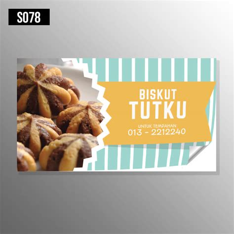 Sample Design Sticker Kuih Raya Flexisprint