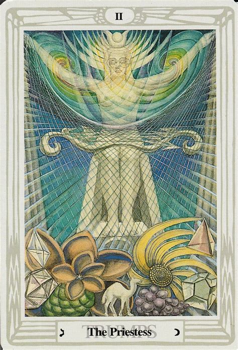 Thoth Priestess Tarot Card Tutorial Esoteric Meanings