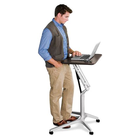Sit To Stand Rolling Workstation