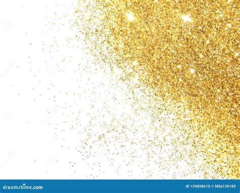 Sparkle White Gold Glitter Background Goimages A