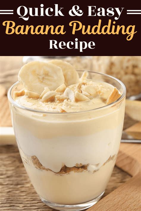 Quick And Easy Banana Pudding Recipe Recipe Easy Banana Pudding
