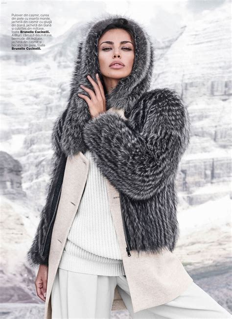Is she married or dating a new boyfriend? ELLE Romania October 2015 - Madalina Ghenea by Michael ...
