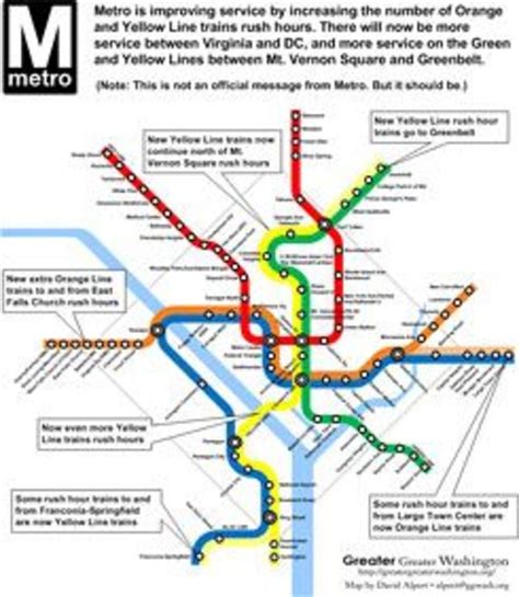 Dc Metro Blue Line Map