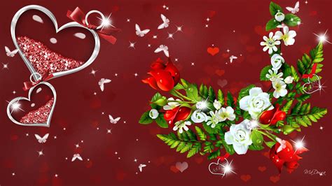 Valentine Roses Wallpaper 3d And Abstract Wallpaper Better