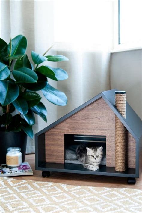 Indoor Cat House Styles That Make Your Cat Happy Home And Garden