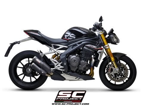 SC Project Exhaust Triumph Speed Triple 1200 Dual CR T Silencer 2021