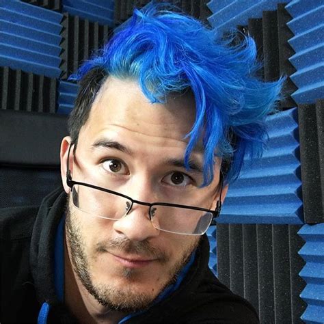 I Match Now Introducing Markipliers Blue Hair From Instagram