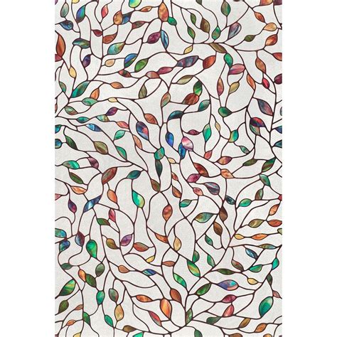 With a variety of curtains and drapes in a stylish assortment of materials and colors, we have lots of options to find the perfect window treatments for your home or office. Artscape 24 in. x 36 in. New Leaf Decorative Window Film ...