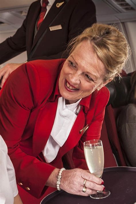Grandmother Katrine Haines Becomes A Virgin Atlantic Air Hostess At 57