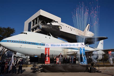 Mission Accomplished 747 Space Shuttle Exhibit Launches In Houston Space