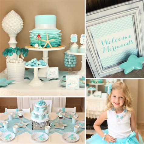A Mermaid Birthday Party Fit For An Underwater Princess Best Birthday