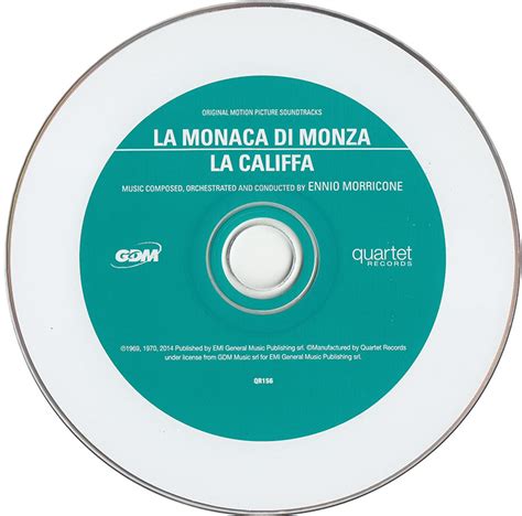 Ennio Morricone La Monaca Di Monza 1969 La Califfa 1970